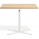 Boost Gas Lift Single Leg Table for Rectangular Tops